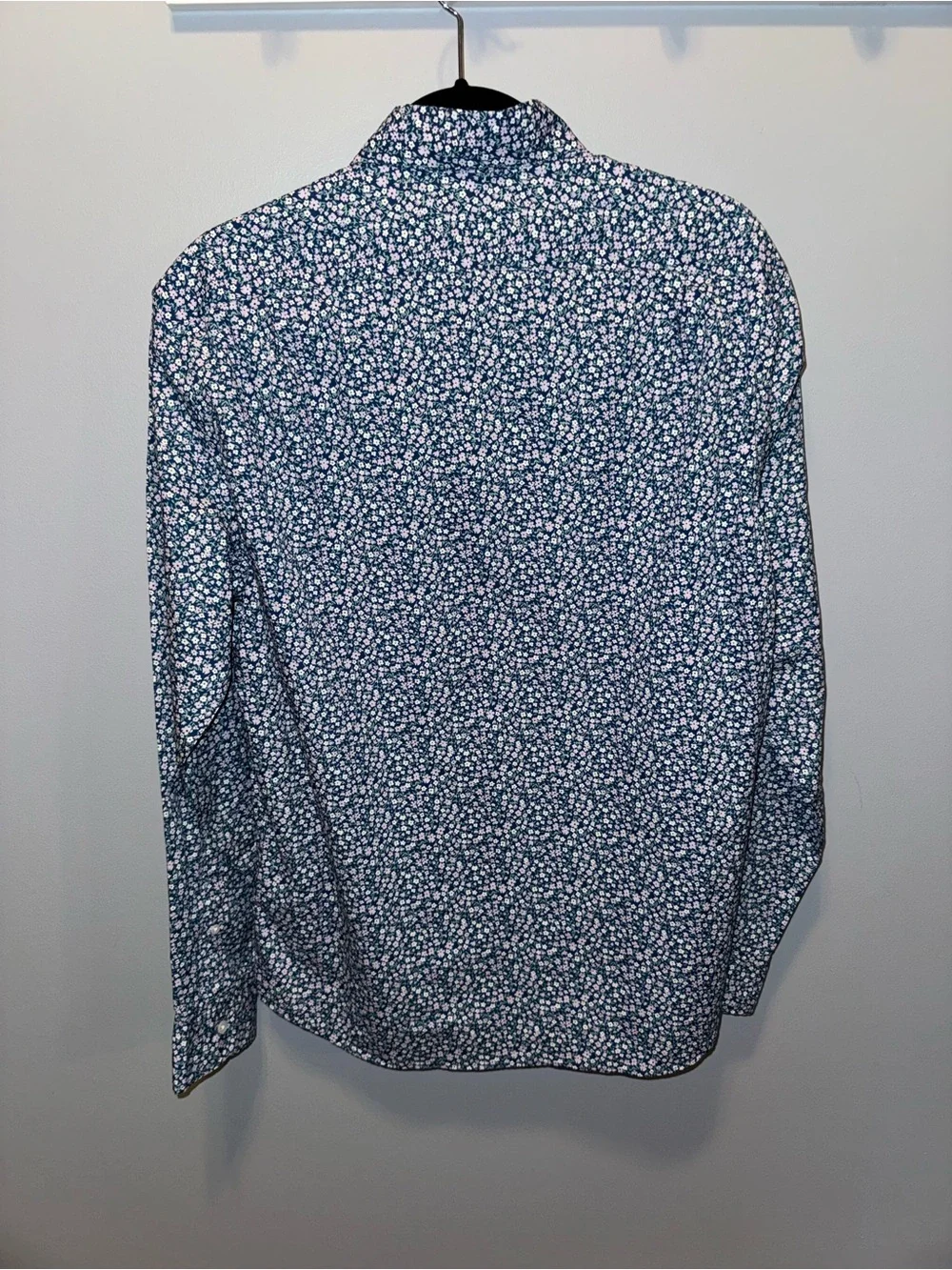 NWT J. Crew Blue Patterned Button-Down Shirt